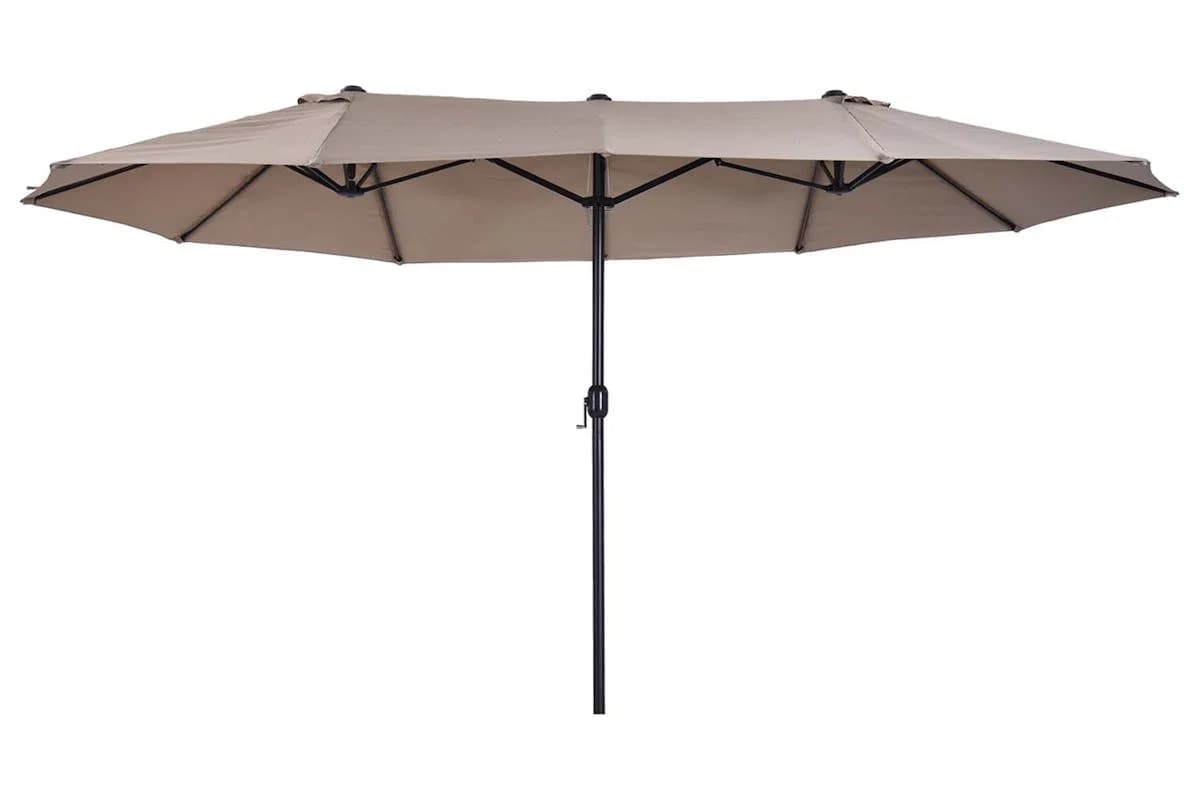 Outsunny Double-Sided Sun Umbrella