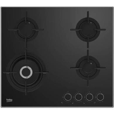 Refurbished Beko HCLW64222S 60cm 4 Burner Gas Hob