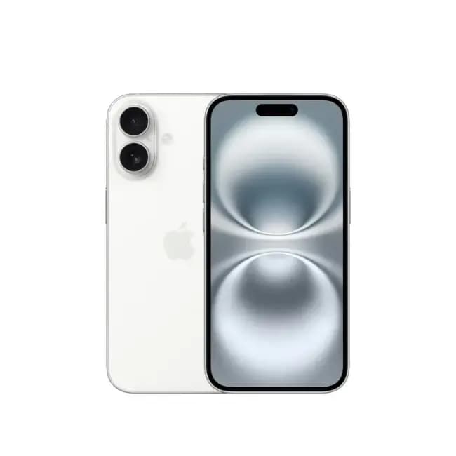 Apple iPhone 16 | 5G | 128GB | White | MYE93QN-A