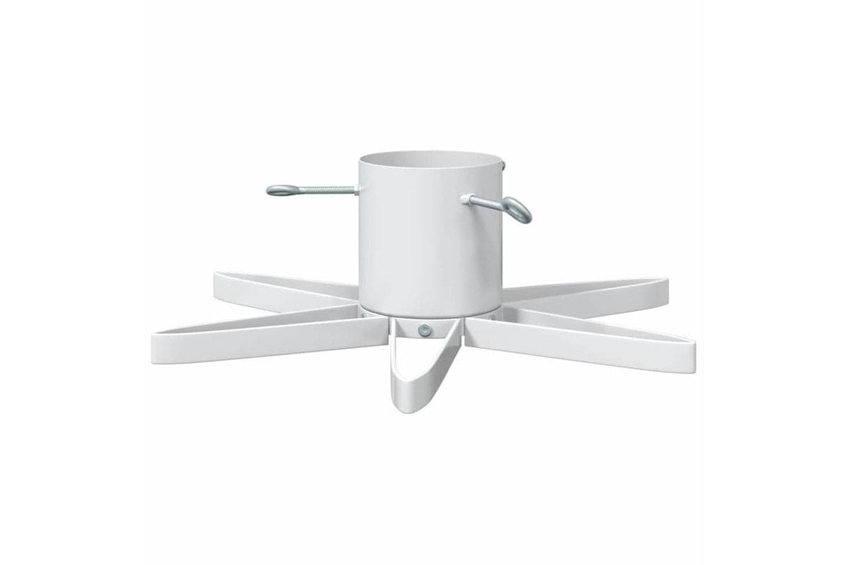 Vidaxl Christmas Tree Stand 173 White 49 X 49 X 155 Cm Steel