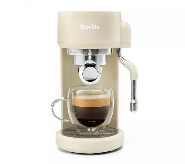 BREVILLE PIXL Compact Espresso Maker VCF196 – Oatmilk