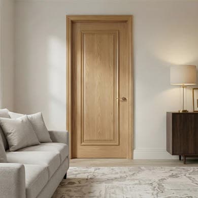 Internal Oak Door with Raised Mouldings Pre-Finished - 1981 x 762 x 35mm - Wellington - XL Joinery