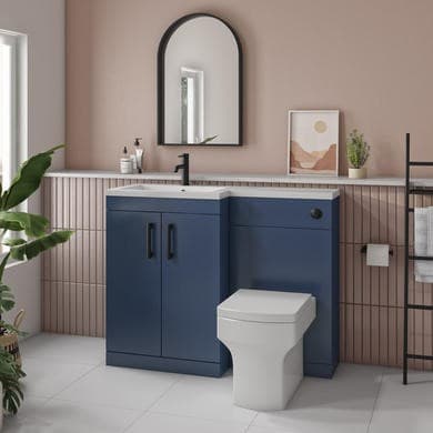 Ashford 1100mm Toilet and Sink Unit