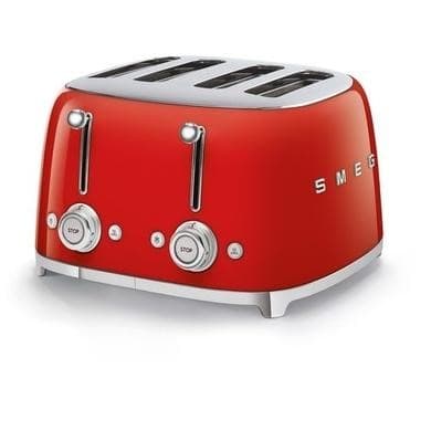SMEG 50’s Retro Style 4-Slice Toaster - Red