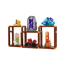 Mineral Collection: Crystal Display Shelves