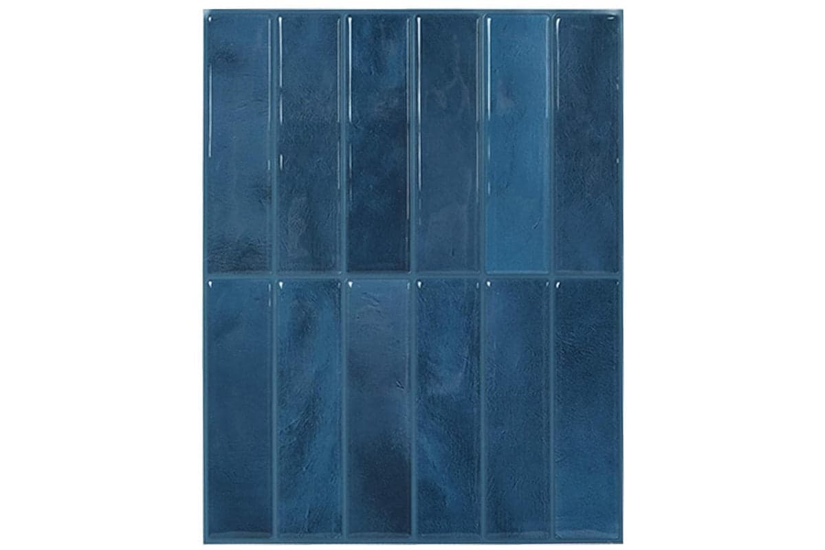 Vidaxl Rectangular Tile 10 Pcs Blue 29 X 23 X 008 Cm
