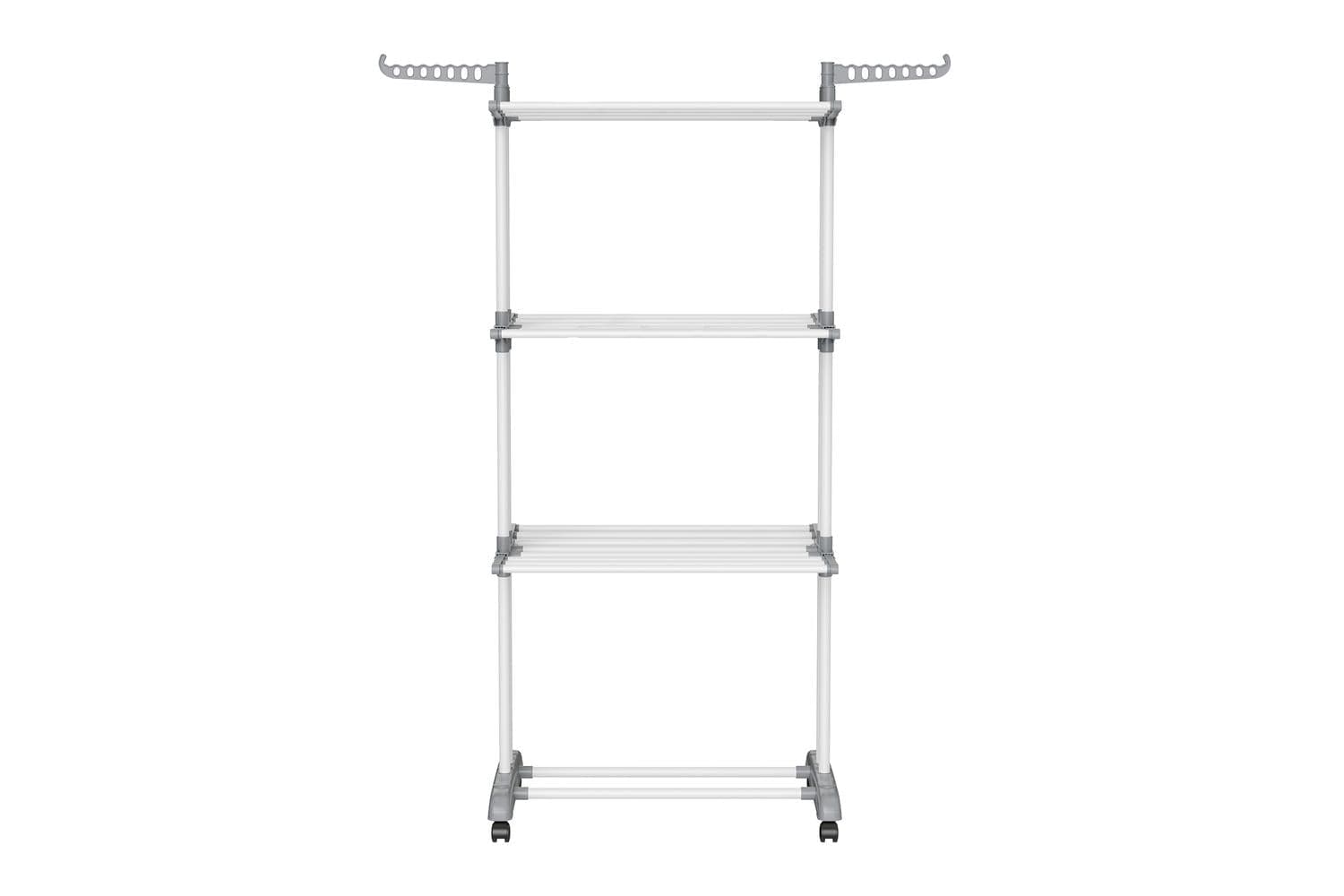 Songmics Home Clothes Drying Rack | 4-tier Foldable Laundry Rack | Steel & Pp Plastic | 50.0 X 25.5 X 66.8 Inches