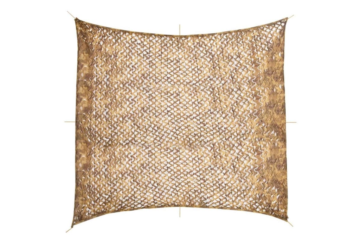 Vidaxl Camouflage Net With Storage Bag 416x402 Cm Sand