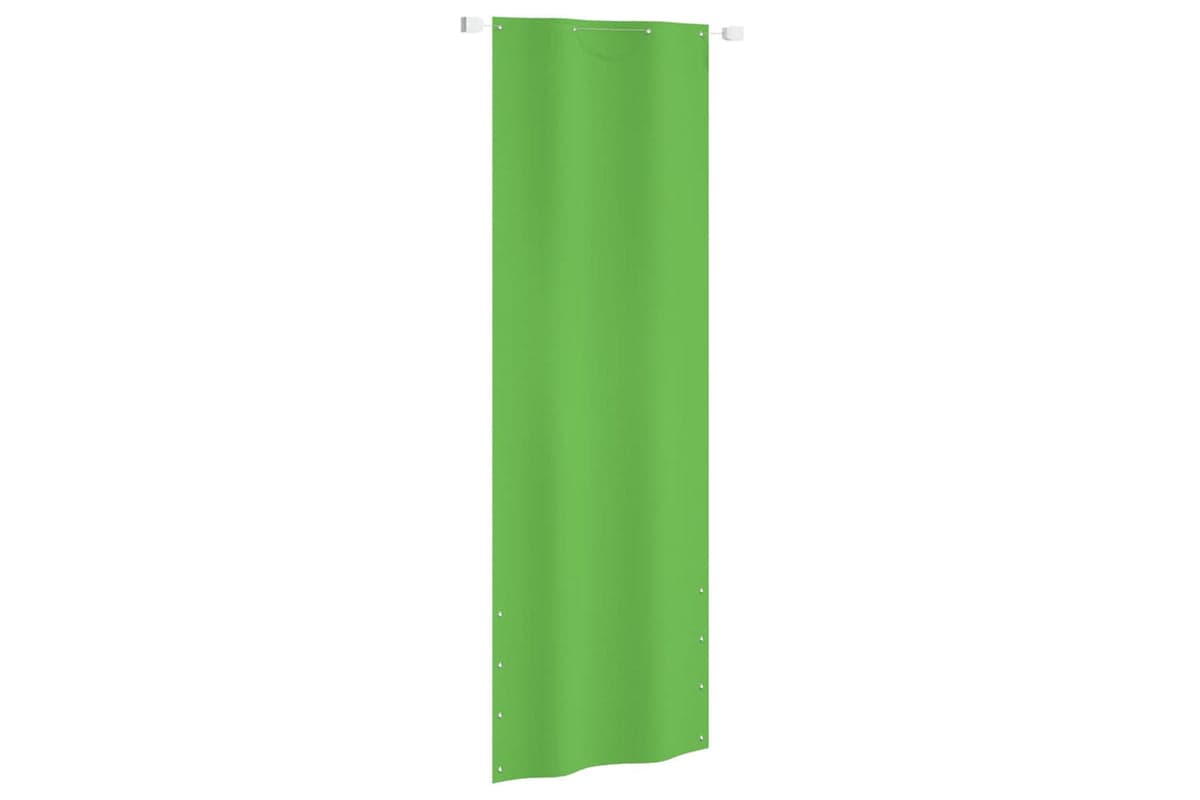 vidaXL 148513 Balcony Screen Light Green 80x240cm Oxford Fabric