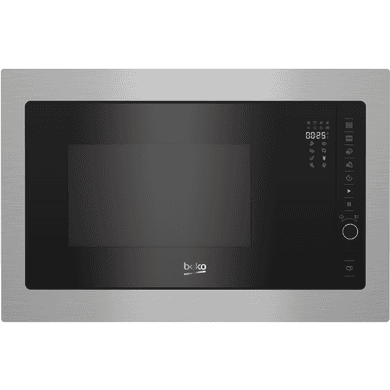 Refurbished Beko BMGB25332BG Built In 25L 900W Microwave Oven And Grill Stainless Steel