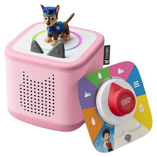 Tonies Toniebox 2 with Paw Patrol Chase Play Set - Cloud Pink | 11003488