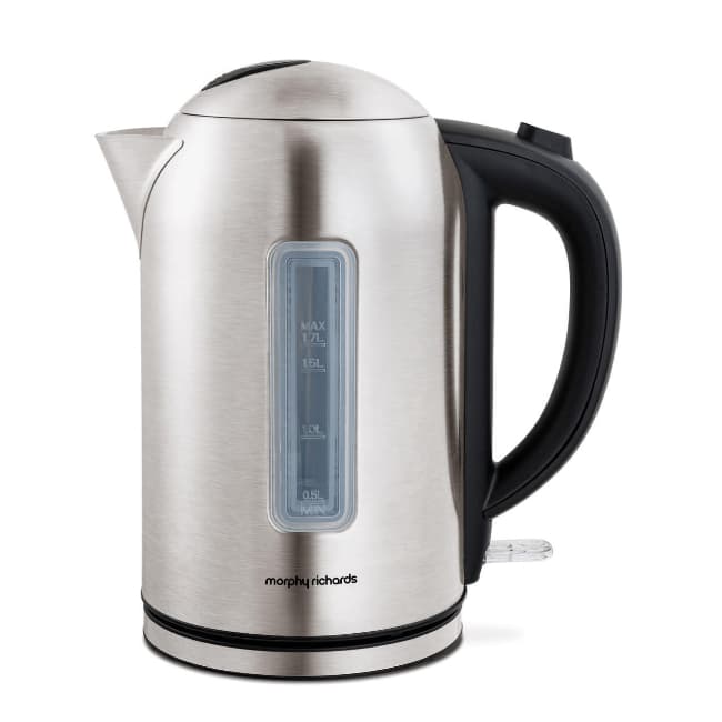 Morphy Richards 1.7L Quiet Boil Kettle - Brushed Steel | 980580