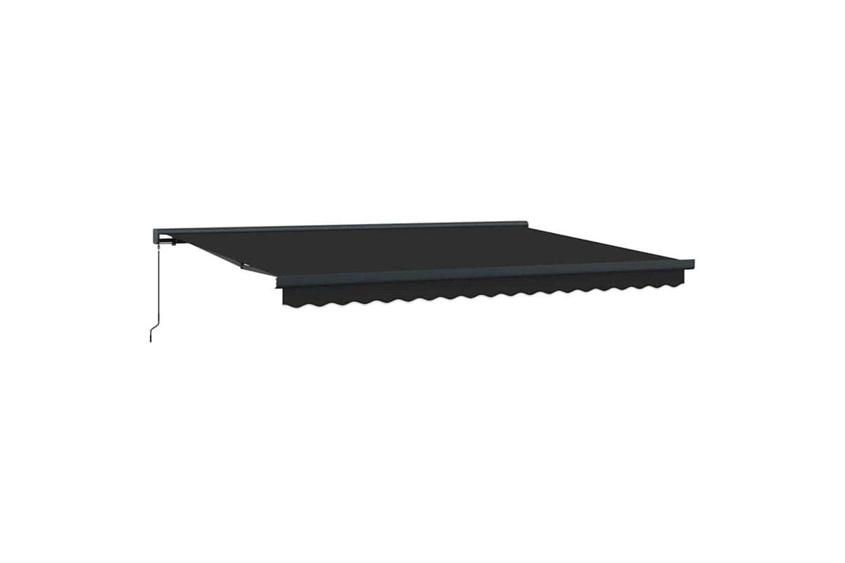 Vidaxl Retractable Awning Anthracite 450 X 300 Cm Fabric And Metal