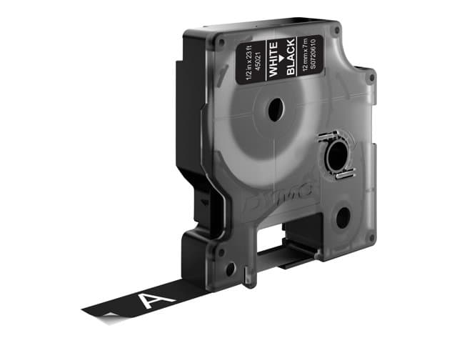 DYMO - D1 - label tape - 1 cassette(s) - Roll (1.2 cm x 7 m)