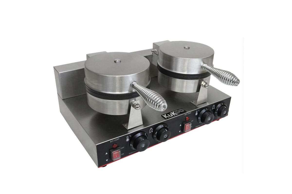 Monstershop 24318 - Kukoo Double Waffle Maker