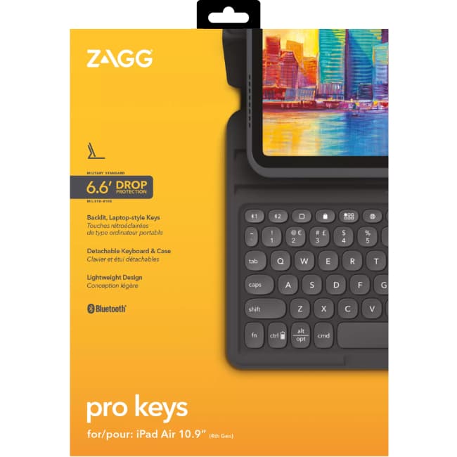 ZAGG Keyboard Pro Keys Cover for iPad Air 10.9 | Black | 103407271