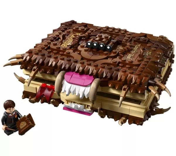 LEGO Harry Potter 76449 Chomping Monster Book of Monsters Set