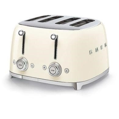 SMEG 50’s Retro Style 4-Slice Toaster - Cream