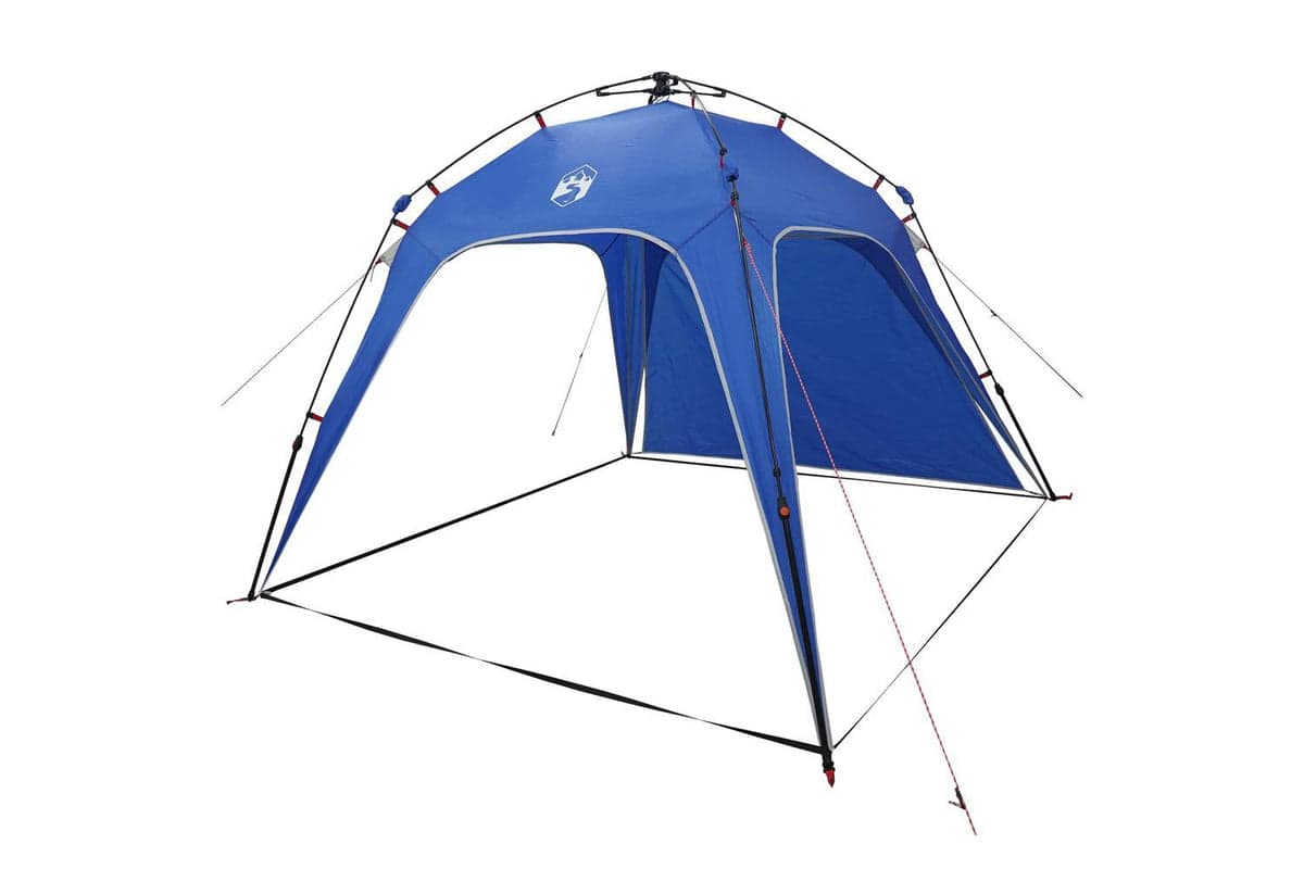 Vidaxl Instant Tent Folding Azure Blue 260 X 260 X 197 Cm Steel