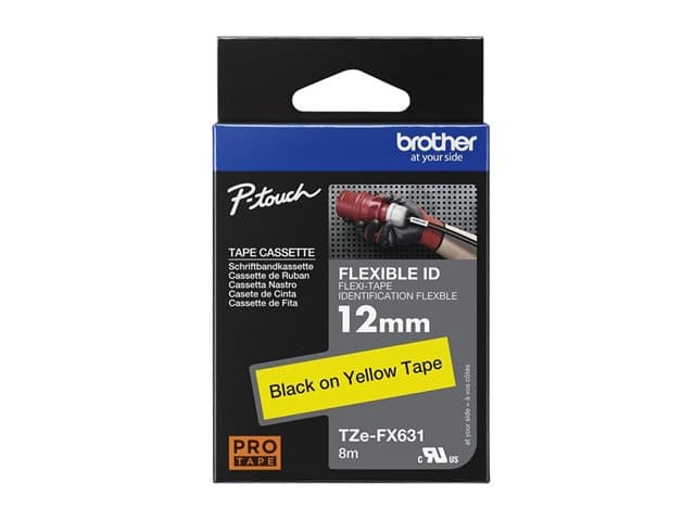 Brother TZe-FX laminated tape
