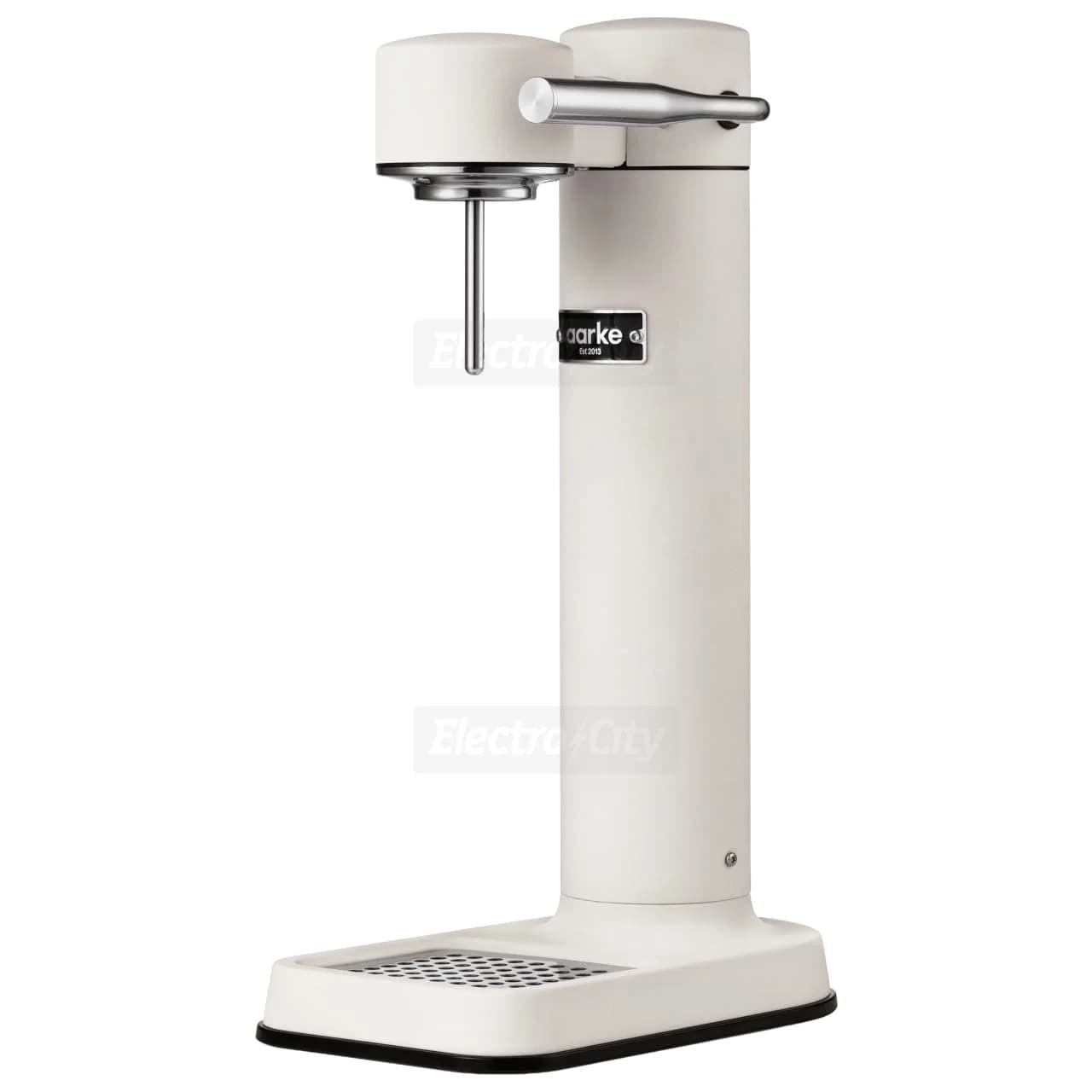 Aarke Carbonator 3 Stainless Steel Water Carbonator | Matte White