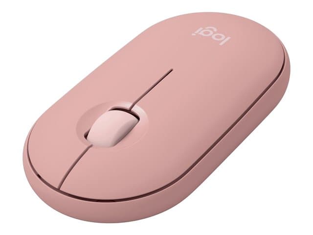 LOGITECH - Pebble Mouse 2 M350s - mouse - Bluetooth 5.2 LE - tonal rose