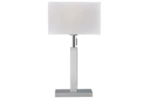Hotel Luxe Table Lamp | Silver