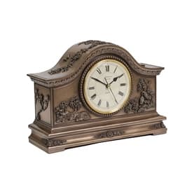 Oriental Bronze Mantle Clock