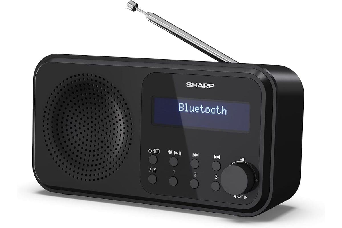 Sharp | Tokyo Portable Digital Radio | Mono Dab+/FM Audio Player | SDR-P420B