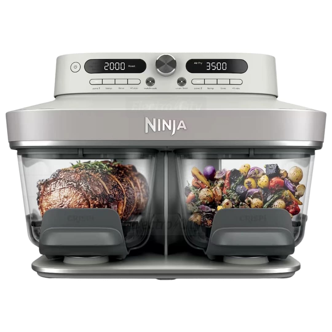 Ninja Crispi DualZone 7.5 Litre Glass Air Fryer | Bone