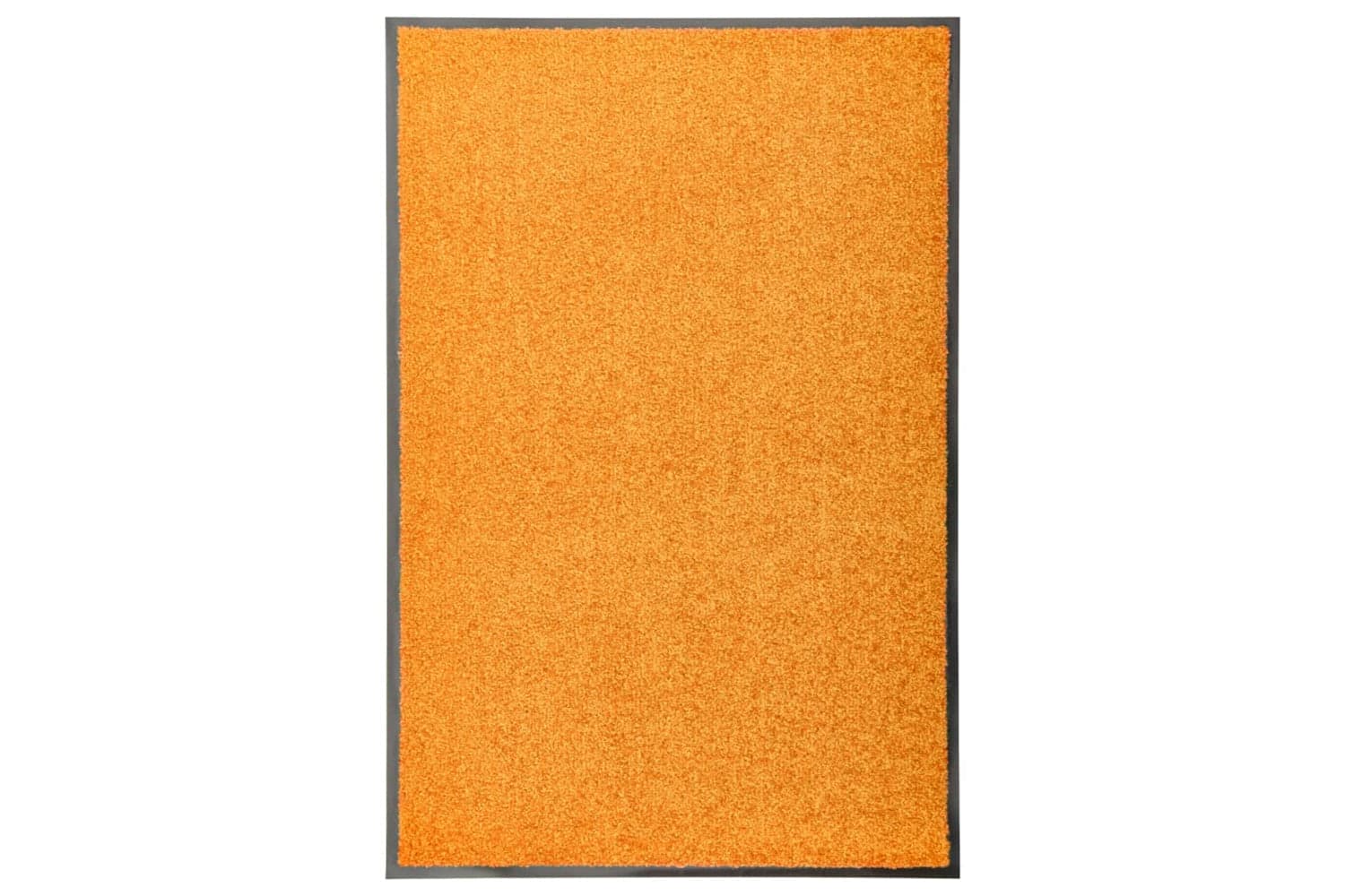 vidaXL 323452 Doormat Washable Orange 60x90cm