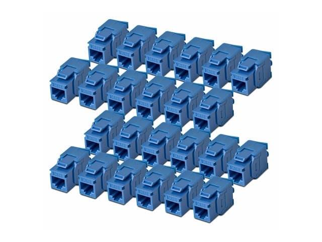 STARTECH.COM - Startech keystone jack - 180°, tool-free - TAA Compliant