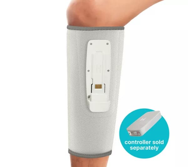 HOMEDICS Calf Compression Massage Sleeve - Grey