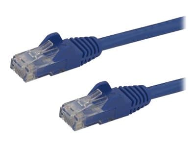 STARTECH.COM - Startech 3m CAT6 Ethernet Cable, 10 Gigabit Snagless RJ45 650MHz 100W PoE Patch Cord, CAT 6 10GbE UTP Network Cable w/Strain Relief, Blue, Wiring is UL Certified/TIA - Category 6 - 24AWG (N6PATC3MBL) - patch cable - 3 m - blue