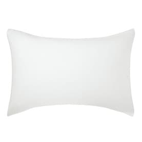 Brushed Cotton Standard Pillowcase Pair White