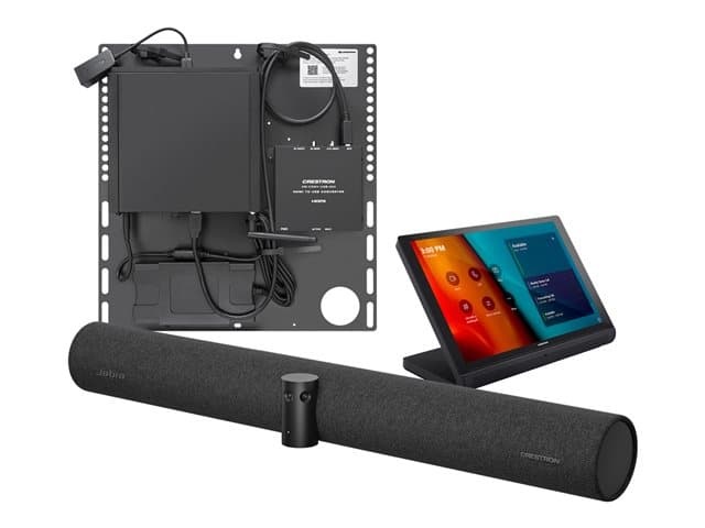 CRESTRON ELECTRONICS - Crestron Flex UC-B31-T - For Microsoft Teams Rooms - small room conference system (touchscreen console, mini-PC, video bar) - power adapter included
