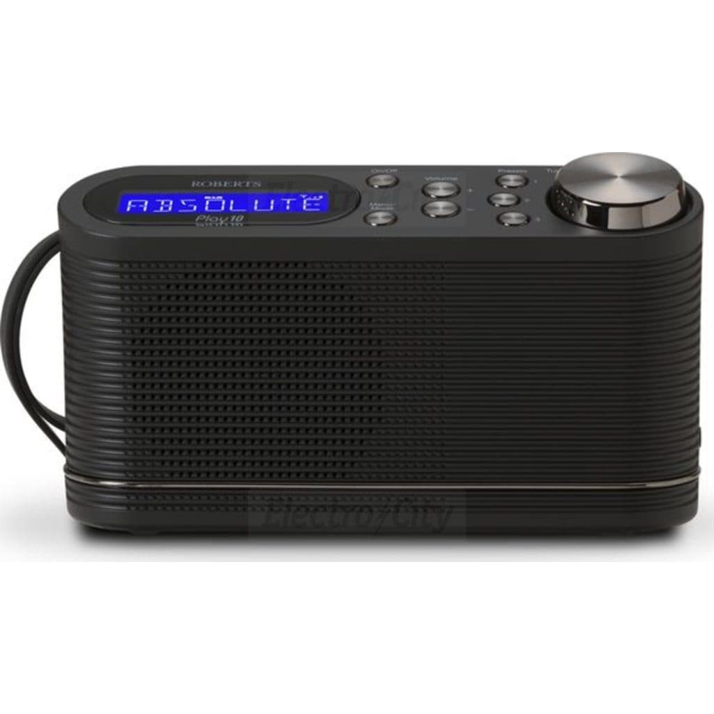 Roberts PLAY10 Portable Radio | Black