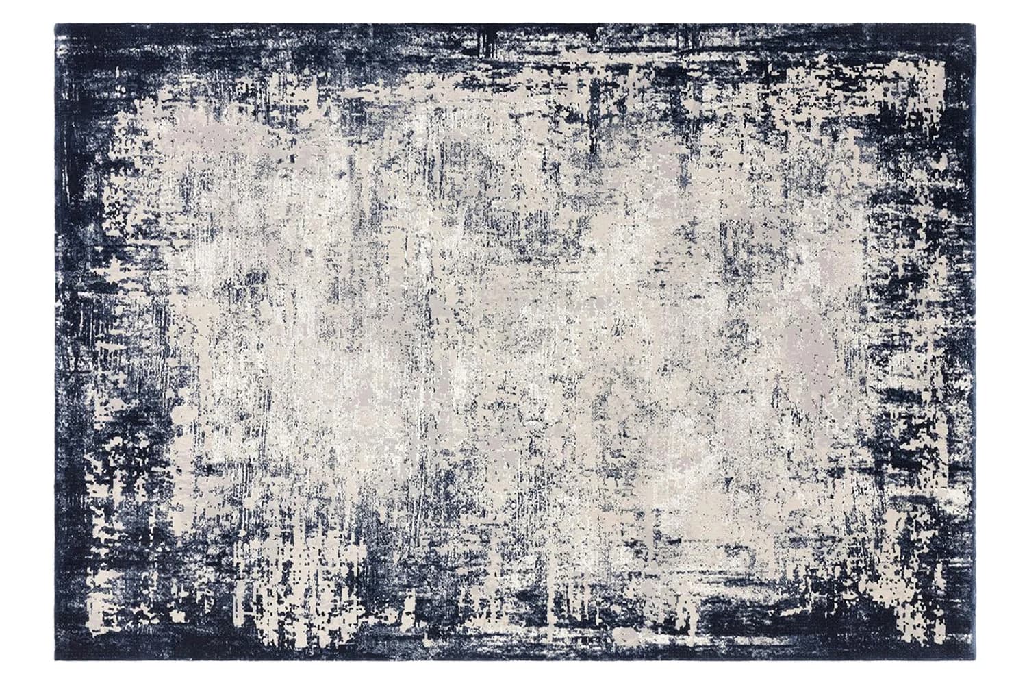 Adele Rug | Navy Border | 66 x 240 cm