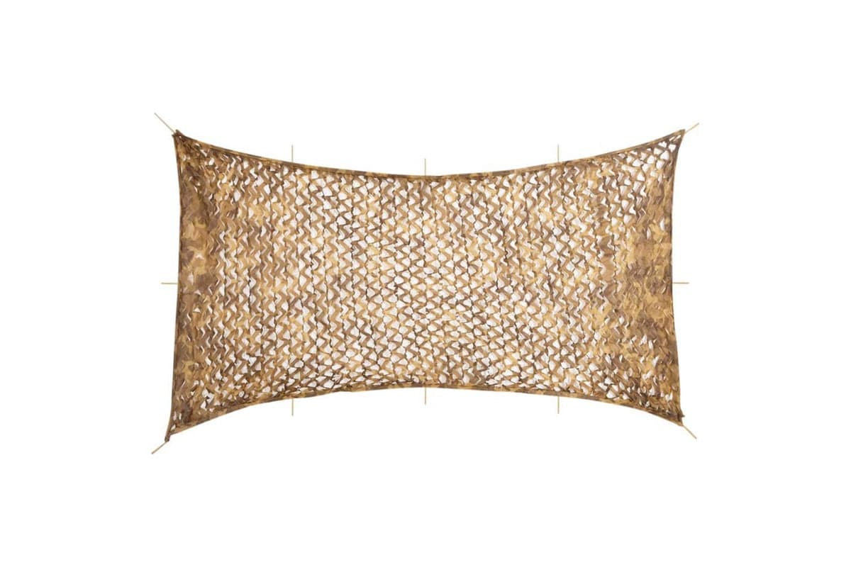 Vidaxl Camouflage Net With Storage Bag 816x520 Cm Sand