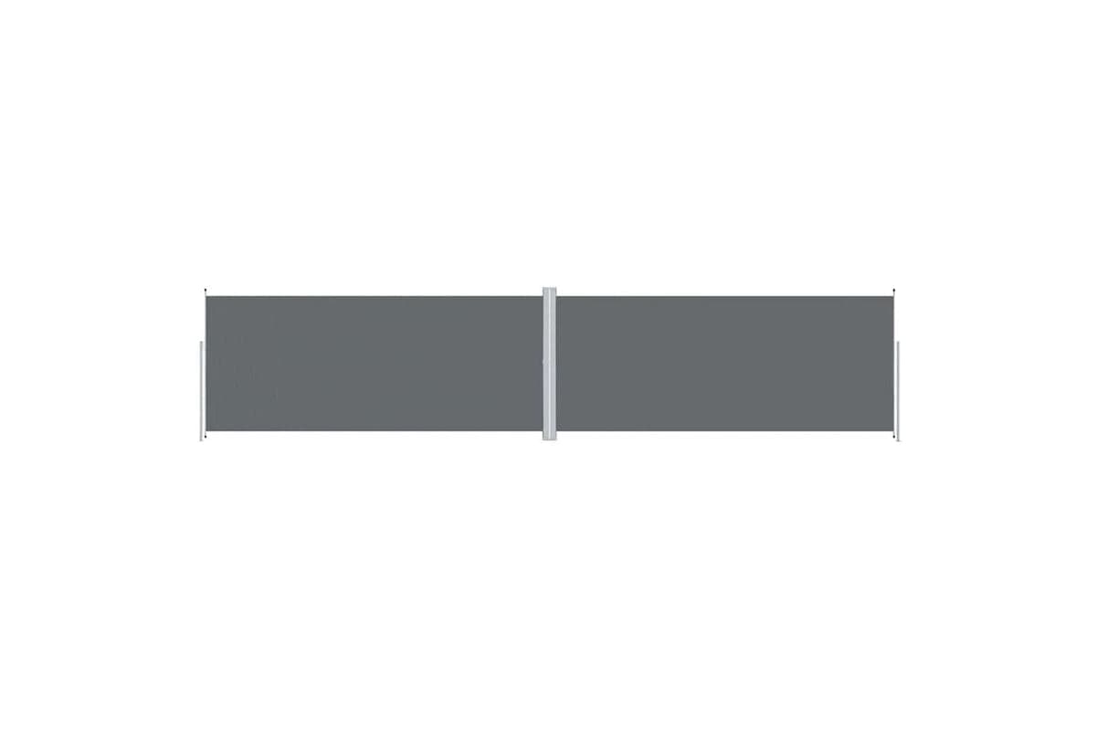 vidaXL 318050 Retractable Side Awning Anthracite 220x1000cm