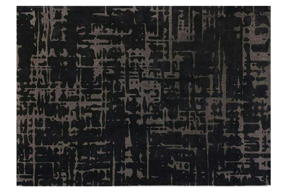 Louis De Poortere | Baobab Indoor Eco Rug | Black/Beige | 80 x 150 cm