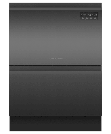 Fisher & Paykel Series 7 Contemporary Double DishDrawer™ Dishwasher | DD60D2HNB9