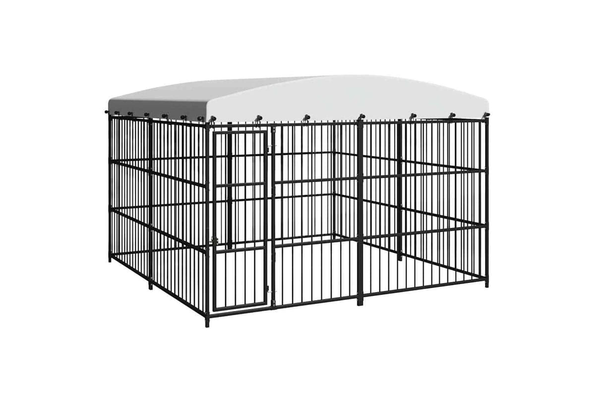 vidaXL 170895 Outdoor Dog Kennel With Roof 300x300x210cm