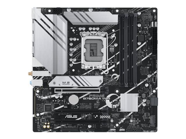 ASUSTEK - ASUS PRIME B760M-A WIFI - motherboard - micro ATX - LGA1700 Socket - B760