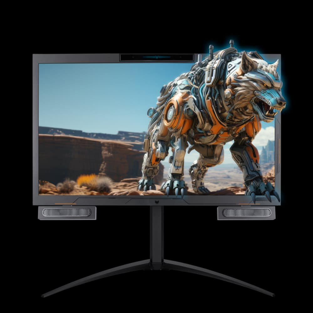 Acer DS2 Series Gaming, PSV27-2, 27" 4K UHD 3D Monitor, AMD FreeSync™ Premium