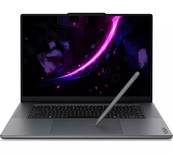 LENOVO Yoga Pro 9 16" Laptop, Copilot+ PC - Intel® Core™ Ultra 7, 1 TB SSD, Thunder Grey