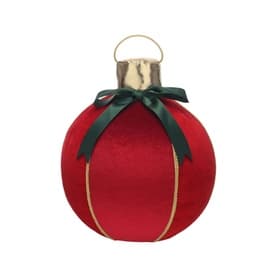 Velvet Ball Tree Decoration 35cm