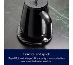 DELONGHI Eclettica KBY3001.BK Jug Kettle - Black