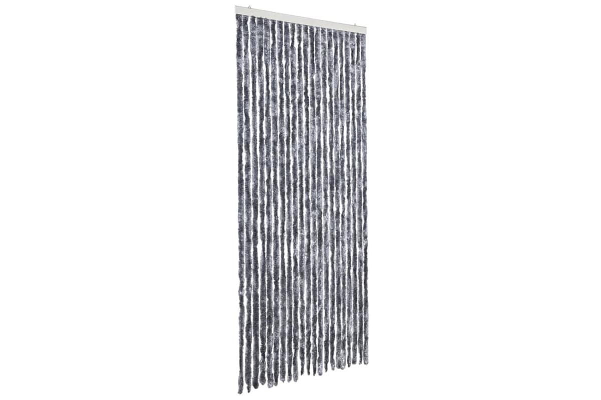 vidaXL Insect Curtain Silver 90x200cm Chenille