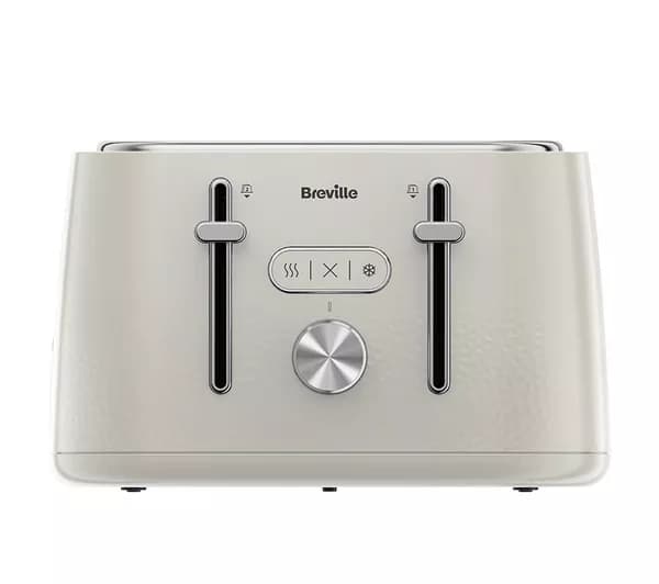 BREVILLE Cobolt VTR044 4-Slice Toaster - Oatmilk